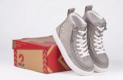 Grey Jersey BILLY Classic Lace Highs -Outlet Billy Footwear Store BK17007 050 v2 on box 2 940x614 c8f5ded1 a952 434b 8c47 998143c64f76