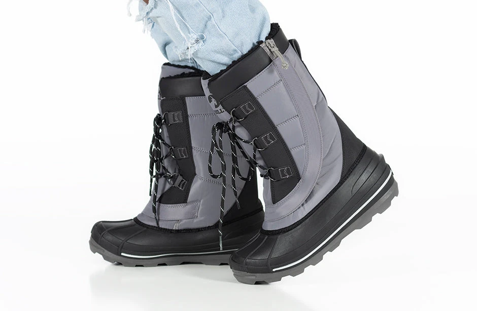Grey BILLY Ice Winter Boots 7 Grey BILLY Ice Winter Boots - Image 7
