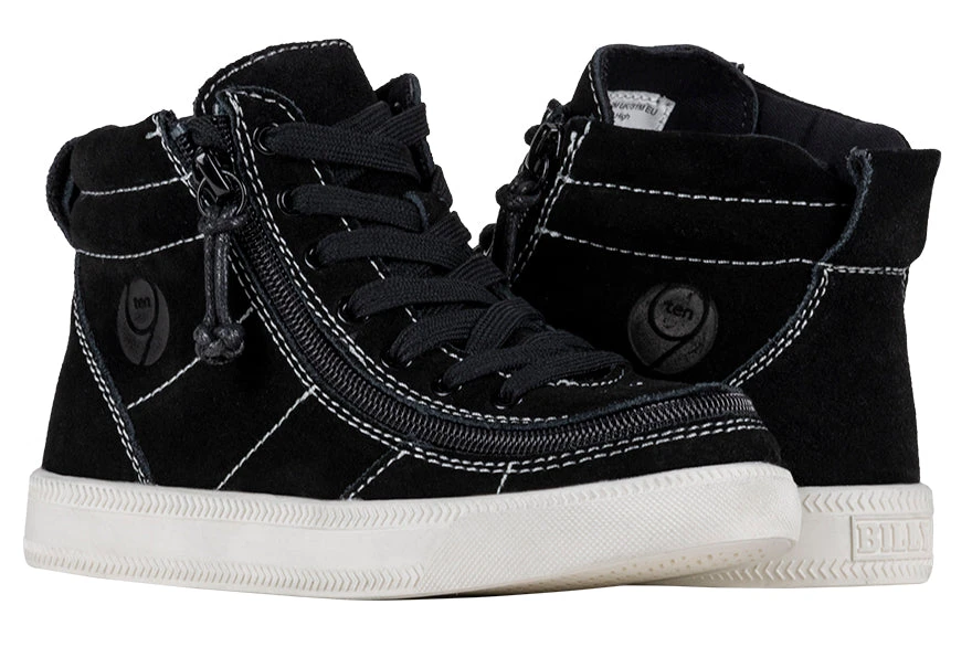 Black Suede BILLY Ten9 Street High Tops 1 Black Suede BILLY Ten9 Street High Tops