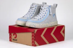 FINAL SALE - Grey/Blue Speckle BILLY Classic Lace High Tops -Outlet Billy Footwear Store BK22100 020 studio 1 940x614 3bd2b5bc bce9 45f2 a956 e59bd17b216f