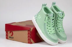 FINAL SALE - Green Gingham BILLY Classic Lace High Tops -Outlet Billy Footwear Store BK22100 330 studio 2 940x614 7fe3b2f9 0a8a 4072 ade9 e46af35b4fd1