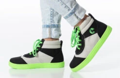 FINAL SALE - Black/Green BILLY Street Short Wrap High Tops -Outlet Billy Footwear Store BK22111 002 studio standing 1 940x614 2977de2f bc75 42ae a8d7 a75e83479880