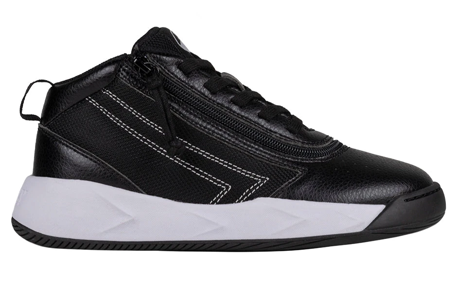 FINAL SALE - Black/White BILLY Sport Hoop Athletic Sneakers 2 FINAL SALE - Black/White BILLY Sport Hoop Athletic Sneakers - Image 2