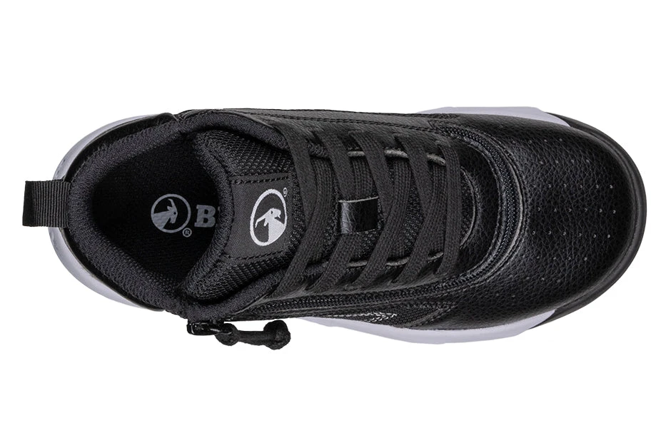FINAL SALE - Black/White BILLY Sport Hoop Athletic Sneakers 3 FINAL SALE - Black/White BILLY Sport Hoop Athletic Sneakers - Image 3