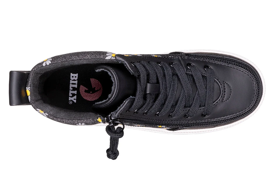 Black Daisy BILLY Classic Lace High Tops 4 Black Daisy BILLY Classic Lace High Tops - Image 4