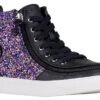 Black Fuchsia Glitz BILLY Classic Lace High Tops