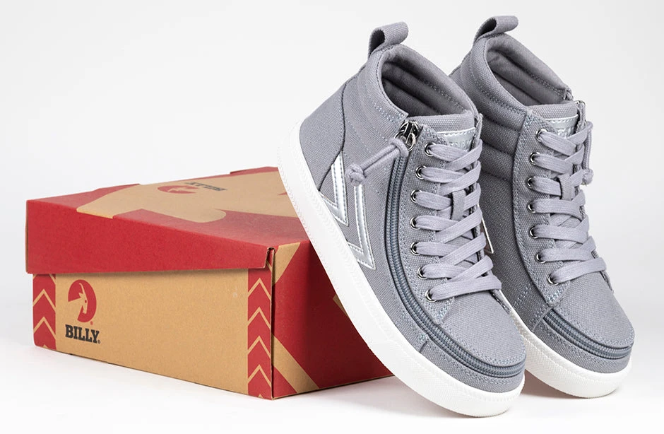 Grey/Silver BILLY CS Sneaker High Tops 8 Grey/Silver BILLY CS Sneaker High Tops - Image 8