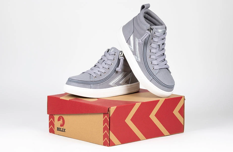 Grey/Silver BILLY CS Sneaker High Tops 9 Grey/Silver BILLY CS Sneaker High Tops - Image 9