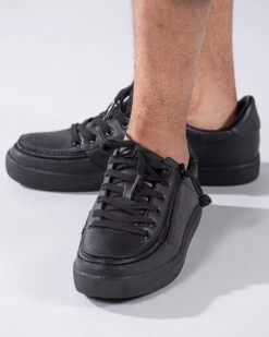FINAL SALE - Men's Black To The Floor BILLY Low Sneakers -Outlet Billy Footwear Store BM20003 002 Studio2 704x880 1