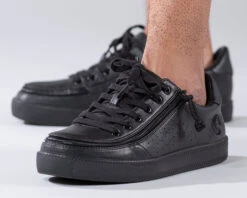 FINAL SALE - Men's Black To The Floor BILLY Low Sneakers -Outlet Billy Footwear Store BM20003 002 Studio3 880x704 1