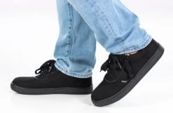 FINAL SALE - Men's Black To The Floor BILLY Sneaker Low Tops -Outlet Billy Footwear Store BM22128 001 studio standing 1 940x614 00895ad4 a18b 4f8e b980 e8bbd6f00d17
