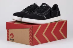 FINAL SALE - Men's Black/White Stitch BILLY Sneaker Low Tops -Outlet Billy Footwear Store BM22128 002 studio 1 940x614 61287e4f fb00 488f 8f9f 8005e4d8d487