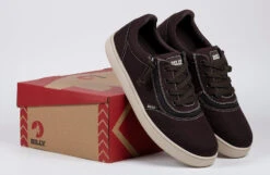 FINAL SALE - Men's Dark Brown/White Stitch BILLY Sneaker Low Tops -Outlet Billy Footwear Store BM22128 201 studio 2 940x614 2844c44f ab7d 4b87 a665 f5dca035ec67