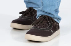 FINAL SALE - Men's Dark Brown/White Stitch BILLY Sneaker Low Tops -Outlet Billy Footwear Store BM22128 201 studio standing 2 940x614 1bc83b4a 3827 4fd0 9399 55a3e1bf53f2