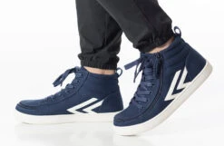 Men's Navy/White BILLY CS Sneaker High Tops 20 Men's Navy/White BILLY CS Sneaker High Tops -Outlet Billy Footwear Store BM22342 410 studio standing 1 940x614 6f8dfdb0 c6d4 4667 bdc4 9b08ffc2e2d4