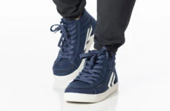 Men's Navy/White BILLY CS Sneaker High Tops 21 Men's Navy/White BILLY CS Sneaker High Tops -Outlet Billy Footwear Store BM22342 410 studio standing 2 940x614 982657da 68ae 462a a2a1 2e0df60c4a5a