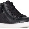 Men's Black Leather BILLY Ten9 CS Sneaker High Tops