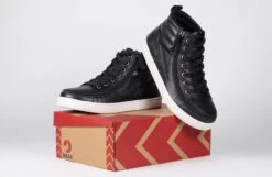 Men's Black Leather BILLY Ten9 CS Sneaker High Tops -Outlet Billy Footwear Store BM22442 002 on box 3 940x614 db5d34fe 356d 44d8 b6b2 d25df054d5b2