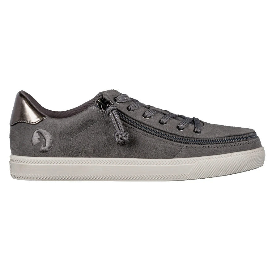 FINAL SALE - Women's Charcoal BILLY Classic Lace Lows 2 FINAL SALE - Women's Charcoal BILLY Classic Lace Lows - Image 2
