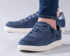 FINAL SALE - Women's Steel Blue BILLY Classic Lace Lows -Outlet Billy Footwear Store BW20301 400 Studio3 880x704 1