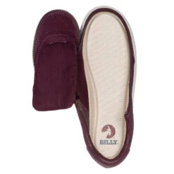 FINAL SALE - Women's Burgundy BILLY Sneaker Lows -Outlet Billy Footwear Store BW20305 601 Open 880x880 1