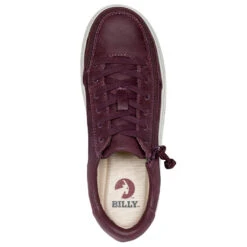 FINAL SALE - Women's Burgundy BILLY Sneaker Lows -Outlet Billy Footwear Store BW20305 601 Top 880x880 1