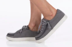 FINAL SALE - Women's Charcoal BILLY Sneaker Low Tops -Outlet Billy Footwear Store BW21328 021 studio standing 1 940x614 4d8b328a abf8 448a 8919 21c090dee043