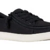FINAL SALE - Women's Black Canvas BILLY Sneaker Low Tops