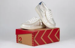 FINAL SALE - Women's White (Navy Mustache) BILLY Sneakers 17 FINAL SALE - Women's White (Navy Mustache) BILLY Sneakers -Outlet Billy Footwear Store BW22128 101 studio 3 940x614 ec808dc7 6abc 4bd1 a11d 89094e6e62f3