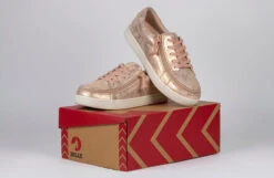 FINAL SALE - Women's Rose Gold BILLY Sneakers -Outlet Billy Footwear Store BW22128 680 studio 3 940x614 72d3e296 91e7 426e a2a2 7814c1e9d9dd