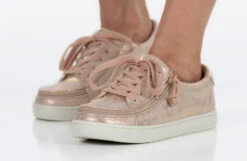 FINAL SALE - Women's Rose Gold BILLY Sneakers -Outlet Billy Footwear Store BW22128 680 studio standing 2 940x614 52672d06 cfce 4b2d 8219 c7b3fd687d93