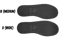 FINAL SALE - Women's Black To The Floor BILLY Sneaker Lace Mid Tops -Outlet Billy Footwear Store BW22135 003 bottom 940x614 b94fed79 98b8 4463 a62f 0939827eac93