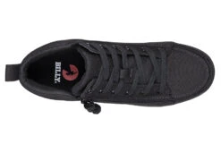 FINAL SALE - Women's Black To The Floor BILLY Sneaker Lace Mid Tops -Outlet Billy Footwear Store BW22135 003 top 940x614 3a14e6f4 9e56 4a3b 958e 31e4c61574e1