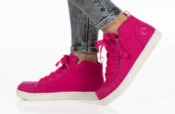 FINAL SALE - Women's Orchid Flower BILLY Sneaker Lace Mid Tops -Outlet Billy Footwear Store BW22135 670 studio standing 1 940x614 0662c100 a60c 4880 8eb0 5a4ab51a3d87