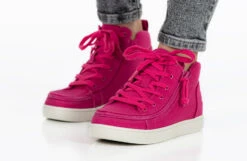 FINAL SALE - Women's Orchid Flower BILLY Sneaker Lace Mid Tops -Outlet Billy Footwear Store BW22135 670 studio standing 2 940x614 3e70ce29 4c0d 4cb3 b967 83881d8d9e66