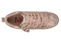 FINAL SALE - Women's Rose Gold BILLY Sneaker Lace Mid Tops -Outlet Billy Footwear Store BW22135 680 top 940x614 4c0b1998 9988 444a 8fbb 305e31d51b3b