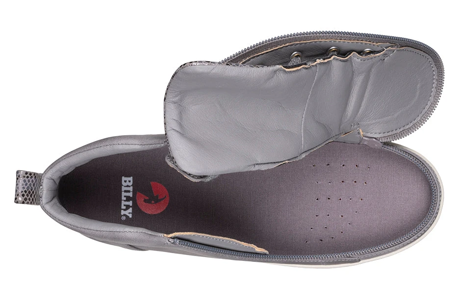 FINAL SALE - Women's Stone BILLY Sneaker Lace Mid Tops 5 FINAL SALE - Women's Stone BILLY Sneaker Lace Mid Tops - Image 5