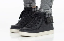 Women's Black/Charcoal BILLY Cuffs -Outlet Billy Footwear Store BW22341 003 studio standing 2 940x614 78a2eecf 2bf4 4c5a 9aa7 392b27e791b3