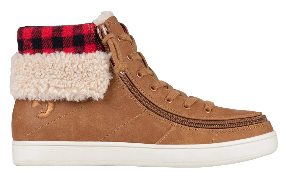 Women's Cognac BILLY Cuffs 2 Women's Cognac BILLY Cuffs - Image 2