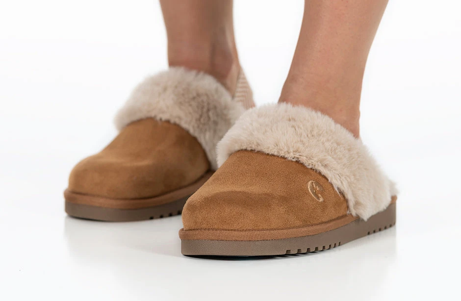 Women's Chestnut BILLY Cozy Sling Scuff 10 Women's Chestnut BILLY Cozy Sling Scuff - Image 10