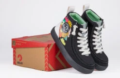 UNI Love Black Multi BILLY Classic Lace High Tops -Outlet Billy Footwear Store bk22100 009 on box 2 940x614 52664383718 o