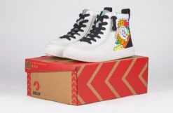 UNI Love White Multi BILLY Classic Lace High Tops -Outlet Billy Footwear Store bk22100 199 on box 1 940x614 52663903306 o