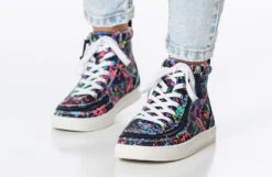 Sasha Splatter BILLY Classic Lace High Tops -Outlet Billy Footwear Store bk23100 009 studio standing 2 940x614 52634009248 o