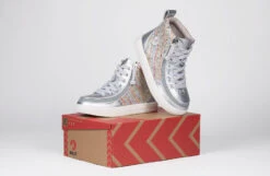 Silver Rainbow BILLY Classic Lace High Tops 19 Silver Rainbow BILLY Classic Lace High Tops -Outlet Billy Footwear Store bk23100 041 on box 3 940x614 52550388075 o