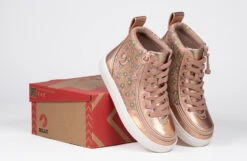 Rose Gold Daisy BILLY Classic Lace High Tops -Outlet Billy Footwear Store bk23100 680 on box 2 940x614 52550267714 o