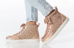 Rose Gold Daisy BILLY Classic Lace High Tops -Outlet Billy Footwear Store bk23100 680 studio standing 1 940x614 52633049482 o