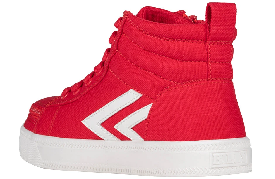 Red/White BILLY CS Sneaker High Tops 3 Red/White BILLY CS Sneaker High Tops - Image 3