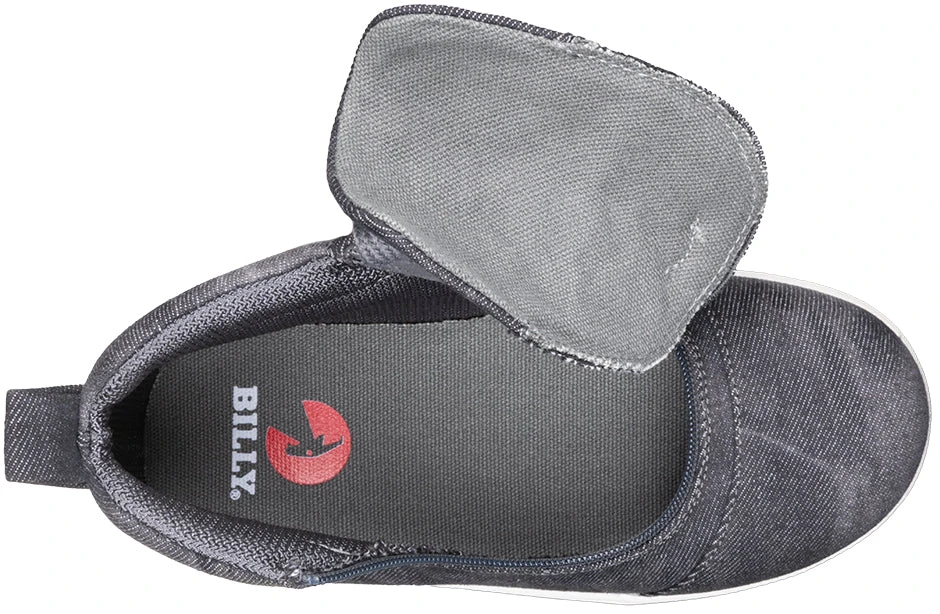 Black Acid Wash BILLY D|R II Short Wrap High Tops 5 Black Acid Wash BILLY D|R II Short Wrap High Tops - Image 5