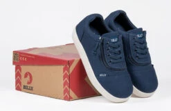 Navy BILLY D|R II Short Wrap Low Tops -Outlet Billy Footwear Store bk23156 410 w on box 2 940x614 52475822604 o