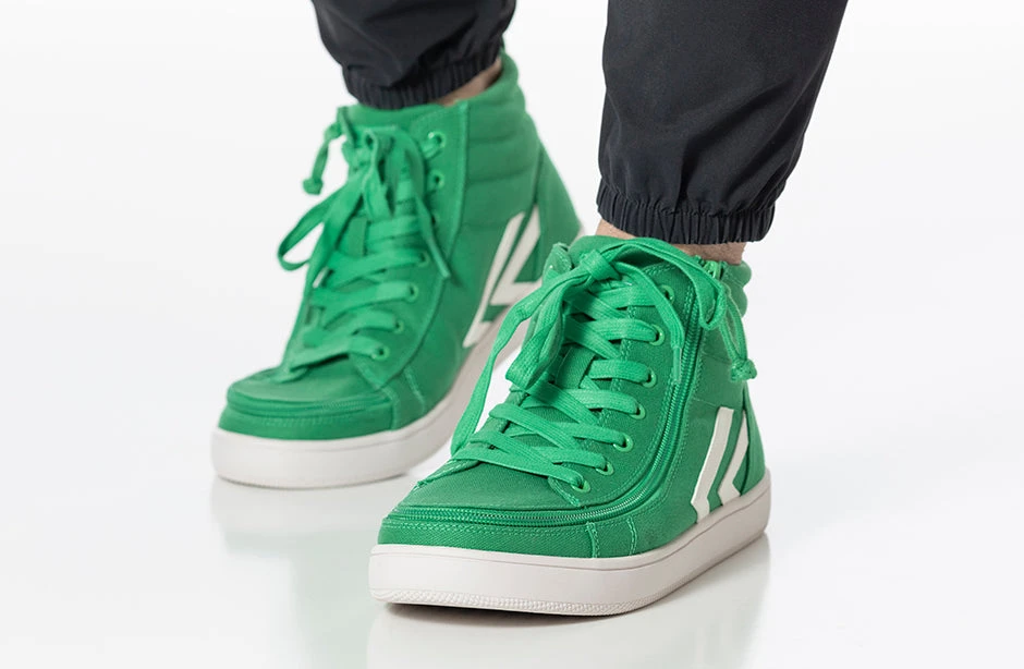 Men's Green/White BILLY CS Sneaker High Tops 11 Men's Green/White BILLY CS Sneaker High Tops - Image 11